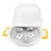 Microwave Oven Egg Steamer 4 Grids Egg Cooker Egg Boiler with Egg Cutter Tool for Home Breakfast - 1