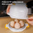 Microwave Oven Egg Steamer 4 Grids Egg Cooker Egg Boiler with Egg Cutter Tool for Home Breakfast - 7