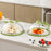 Microwave Splatter Cover with Dual Water Steamer Clear Microwave Plate Cover Lid Dish Bowl Cover - 3