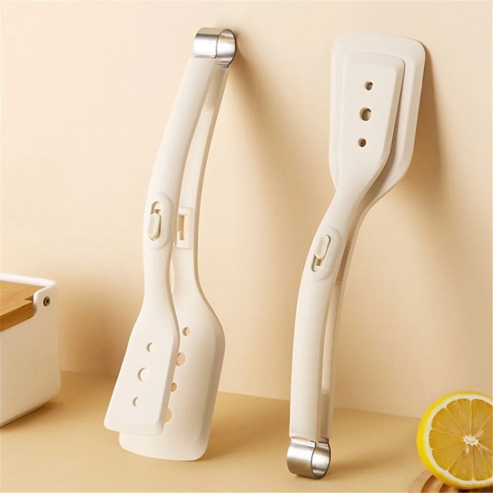 Kitchen Steak Tong Silicone Spatula Anti-Scalding Frying Fish Clip (No FDA Certification, BPA Free) - 3