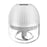 250ML Electric Mini Garlic Chopper with 3 Cutter Vegetable Grinder Masher Small Food Processor - White - 1