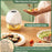 250ML Electric Mini Garlic Chopper with 3 Cutter Vegetable Grinder Masher Small Food Processor - White - 3