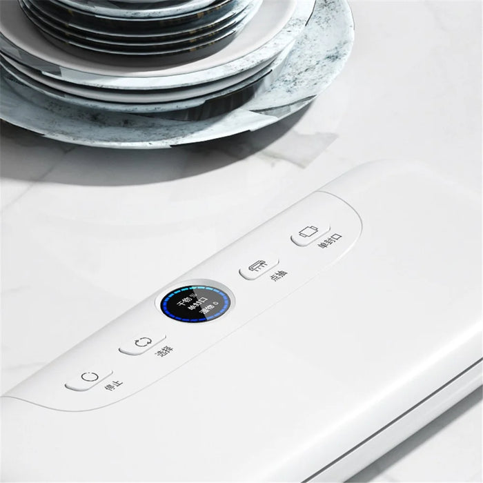 Mini Vacuum Sealer Machine Full Automatic Food Sealer with 10Pcs Sealing Bags for Household, Kitchen - 7
