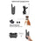 Dog Stop Bark Collar Remote Control Dog Training Device Waterproof Reflective Pet Collar - 4