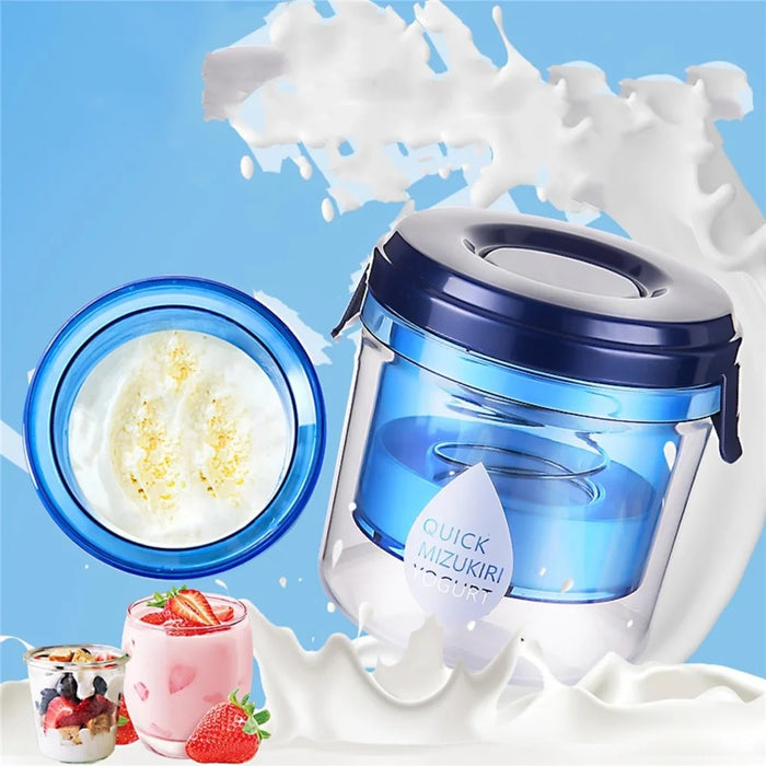 Household Greek Yogurt Strainer Portable Whey Separator Reusable Yogurt Filter (BPA Free, No FDA) - 2