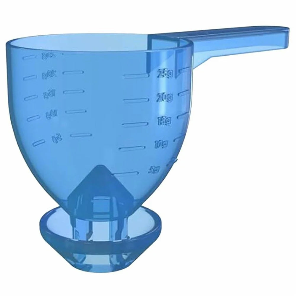 4Pcs Measuring Scoop Funnel ABS Powder Funnel Water Bottle Scoop Measuring Tool (BPA Free, No FDA) - 5