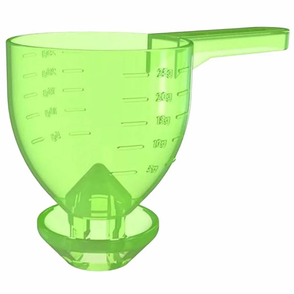 4Pcs Measuring Scoop Funnel ABS Powder Funnel Water Bottle Scoop Measuring Tool (BPA Free, No FDA) - 6