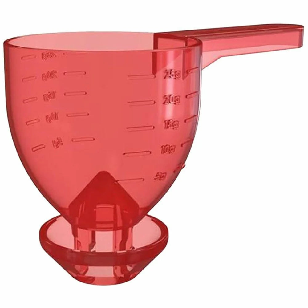 4Pcs Measuring Scoop Funnel ABS Powder Funnel Water Bottle Scoop Measuring Tool (BPA Free, No FDA) - 7