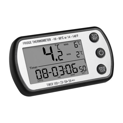 Magnetic Suction Digital Thermometer Refrigerator Food Preservation Electronic Temperature Tester - 1