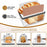 Bread Slicer DIY Adjustable Toast Loaf Slicing Machine Bread Cutting Guide Tool (BPA Free, No FDA) - 5