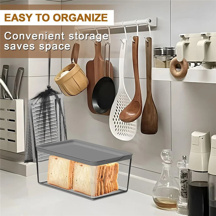 Bread Slicer DIY Adjustable Toast Loaf Slicing Machine Bread Cutting Guide Tool (BPA Free, No FDA) - 6