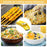Stainless Steel Blade Corn Cob Stripper Quick Corn Kernel Separator Kitchen Gadget (BPA Free, No FDA) - 5