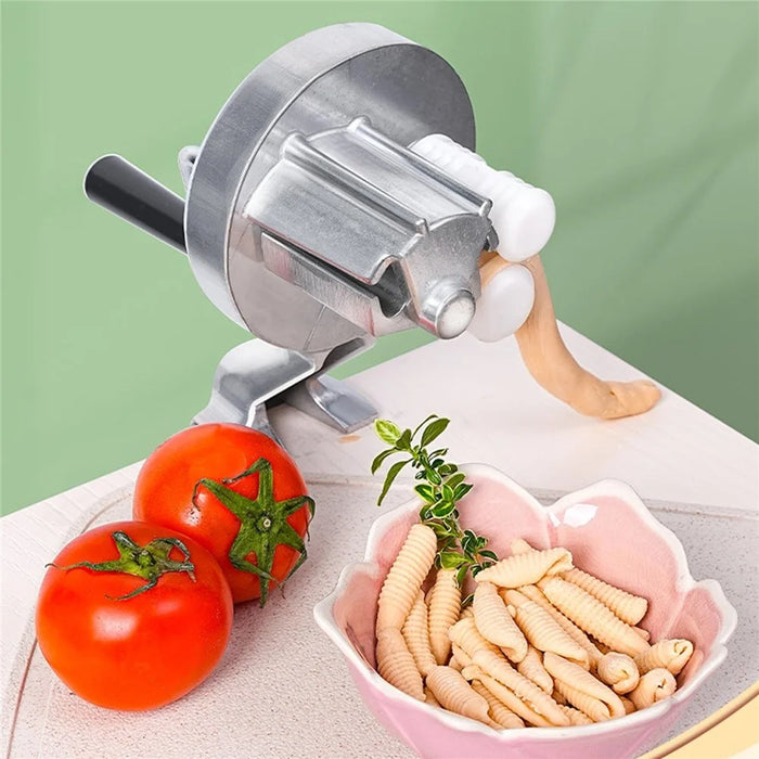 Kitchen Manual Pasta Machine Hand Crank Noodle Macaroni Pasta Making Machine ( BPA Free, No FDA ) - 7