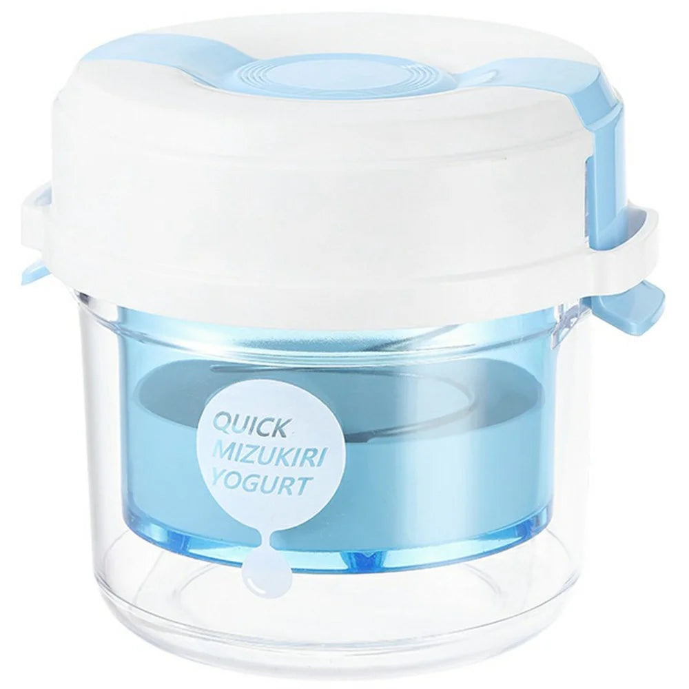 Homemade Greek Yogurt Filter with Lid Ultra Fine Mesh Strainer for Soy Milk ( BPA Free , No FDA ) - 1