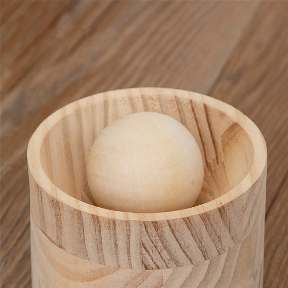 Wooden Dumpling Wrapper Maker Round Ravioli Making Mold Pastry Tool ( BPA Free , No FDA ) - 7