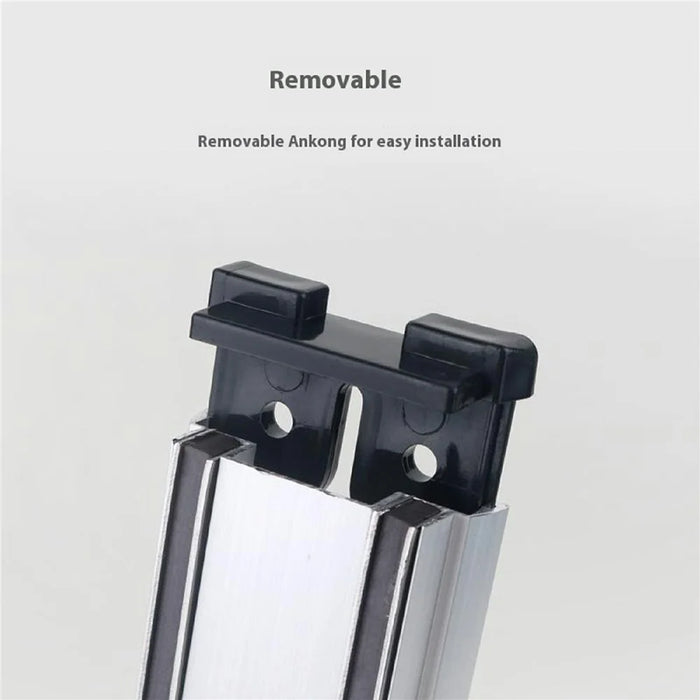 12 Inch Aluminum Alloy Magnetic Knife Holder Wall Mounted Kitchen Knife Storage Rack - 3
