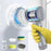 Electric Scrubber Cordless Power Cleaning Brush with 5 Replaceable Brush Heads - White - 6