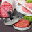 Burger Press 100Pcs Patty Papers Set Non-Stick Hamburger Press Meat Beef Burger Maker (BPA Free, No FDA Certified) - 4