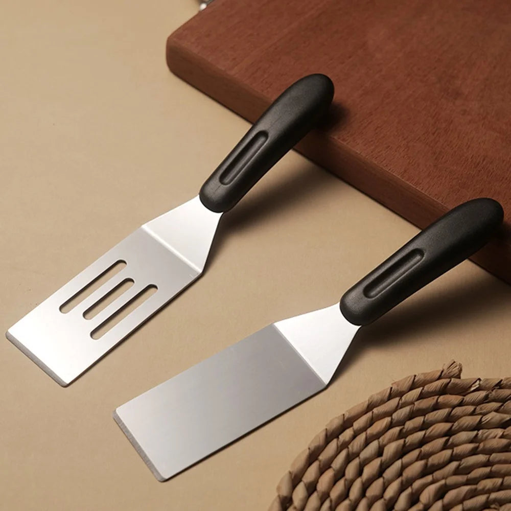 Stainless Steel Spatula Multi-Purpose Kitchen Tool For Pancakes Steak Cake Culinary Utensil - Hollow Spatula - 4