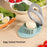 Egg Slicer 304 Stainless Steel Cutting Wires Egg Cutter Salted Duck Egg Divider Kitchen Tool - Green - 2