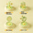 Greek Yogurt Strainer Round Shape Yogurt Separator Cold Brew Compression Fine Mesh Filter ( BPA Free , No FDA ) - Green - 3
