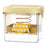 Greek Yogurt Strainer Rectangle Yogurt Separator Cold Brew Compression Fine Mesh Filter ( BPA Free , No FDA ) - Yellow - 1