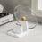 Pot Lid Rack Kitchen Organizer Utensil Holder PET Silicone Countertop Storage Cutting Board Stand - White - 1