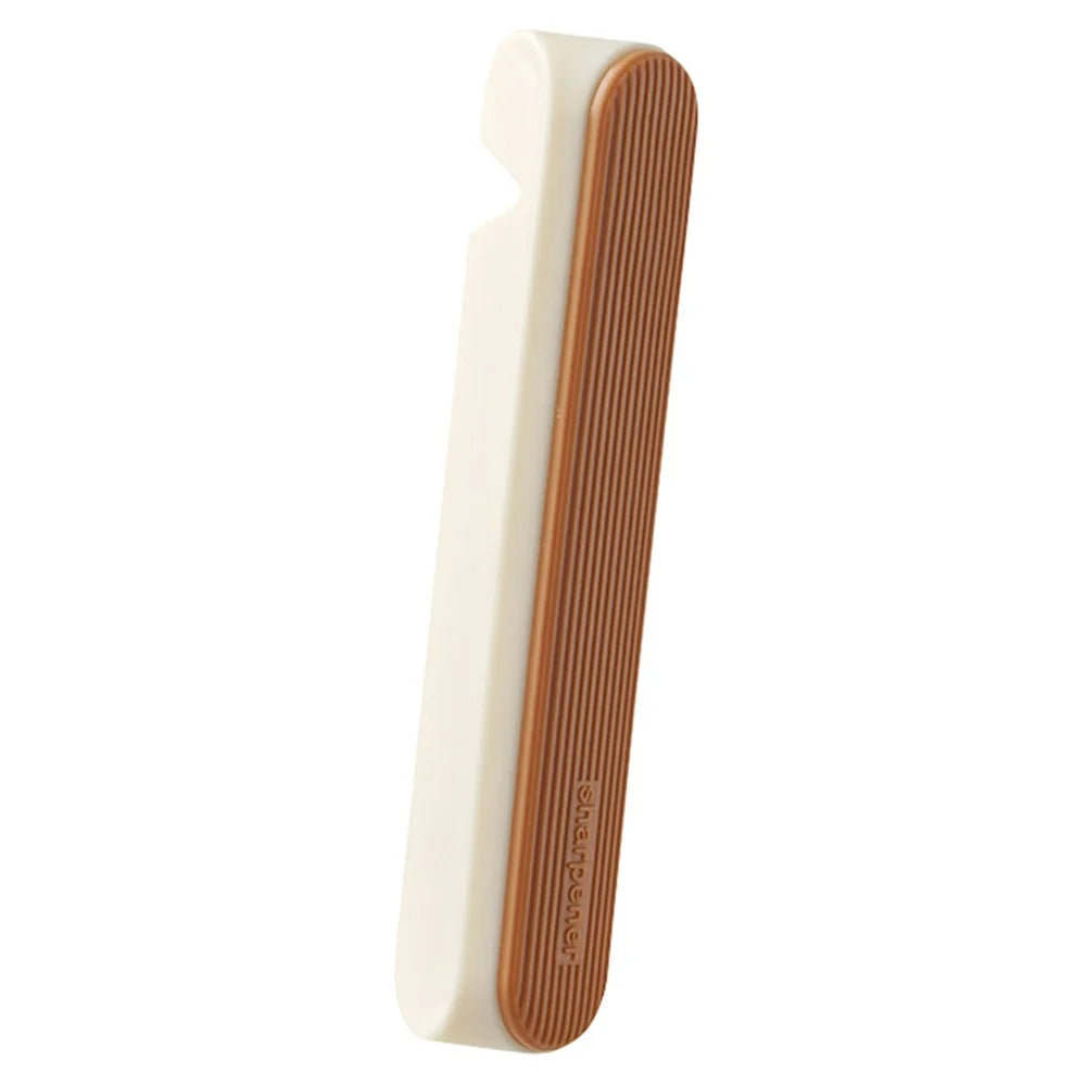 Kitchen Knives Cleavers Sharpener Effortless Cutting Chopping Safe Hand Guard - Orange - 1