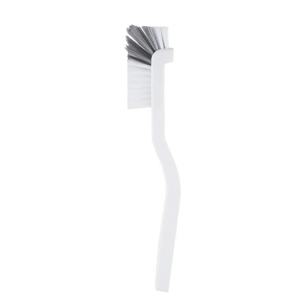 Angled Crevice Brush Long Handle Soft Bristle Kitchen Sink Window Track Car Vent Multi-Purpose Cleaning Tool - 1
