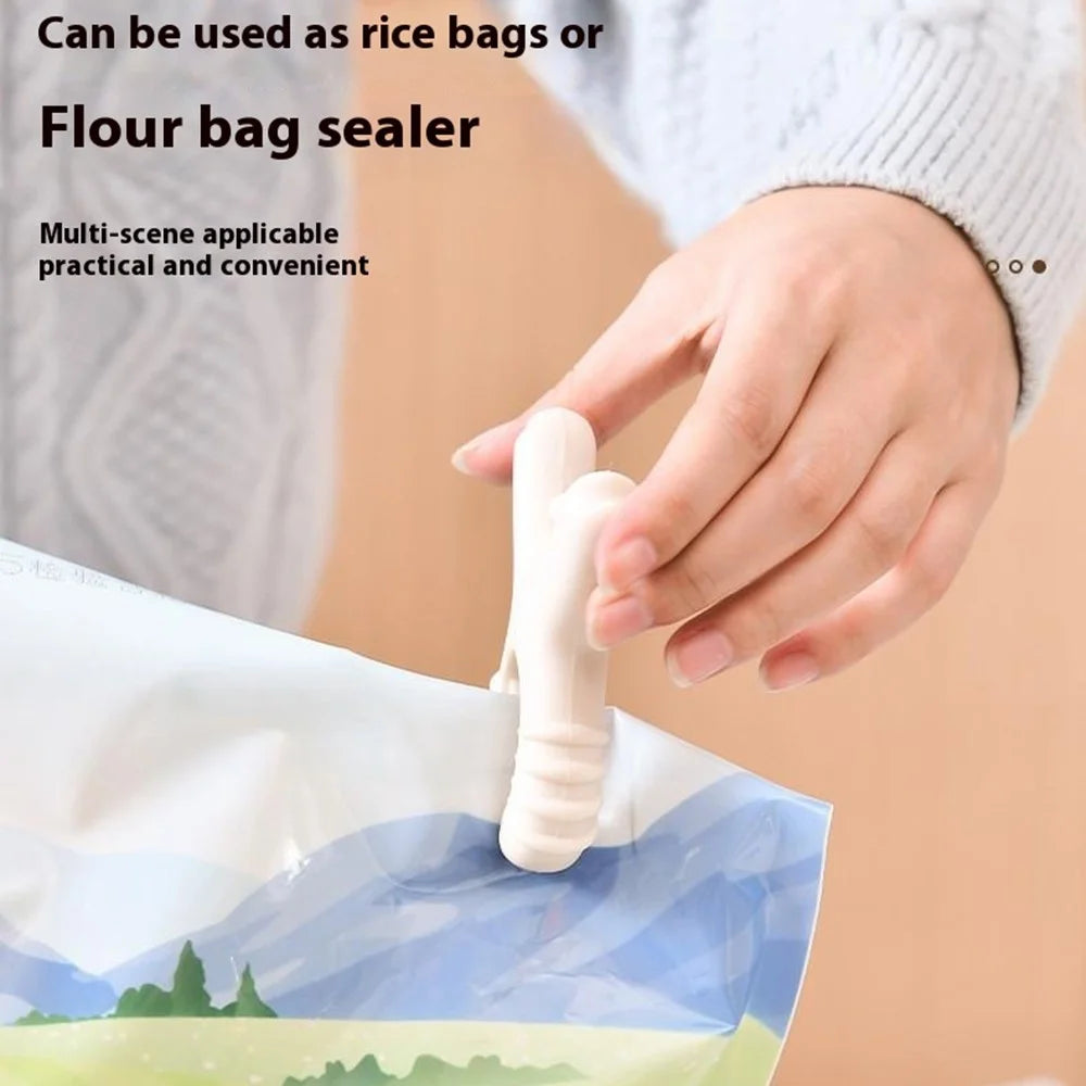 Pot Utensil Holder Kitchen Multi-Function Clip Heat Resistant Silicone Non-Slip Stand For Home Use - White - 4