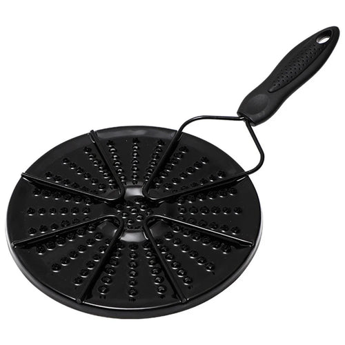 19cm Heat Diffuser Flame Diffuser Stove Cover Enamel Coated Iron Plate Simmer Pad - 1