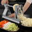 Multi-Function Rotary Potato Slicer Shredder Hand-Cranking Aluminum Alloy Vegetable Cutter - 2