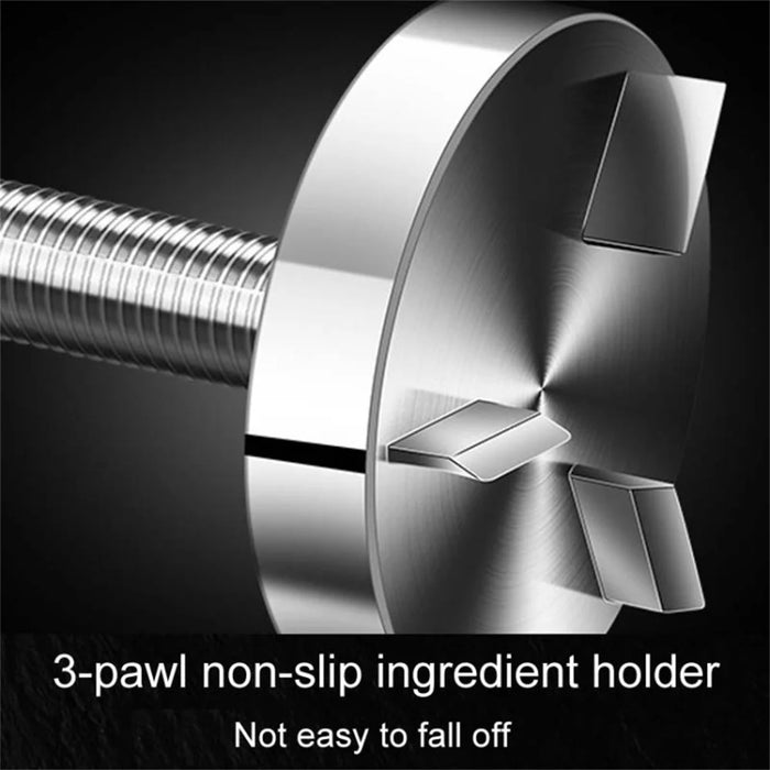 Multi-Function Rotary Potato Slicer Shredder Hand-Cranking Aluminum Alloy Vegetable Cutter - 4