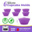 60PCS Cake Decorating Turntable Set Piping Tips Nozzles Silicone Bags Baking DIY Kit (No FDA Certificate) - 2