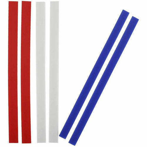 6Pcs / Set 2 / 4 / 6mm Silicone Measuring Dough Thickness Strips Rolling Pin Spacers Sticks for Baking ( BPA Free, No FDA ) - 1