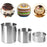 10cm Height, 6-12 Inch Cake Ring with Scale Stainless Steel Adjustable Cake Ring Mould Round Cake Mousse Mold (No FDA Certificate) - 4