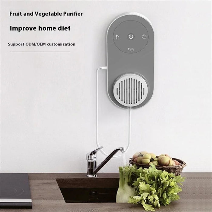 JISANG GB1 Wall Mounted Fruit and Vegetable Cleaner Machine 7L Water Purifier (BPA Free, No FDA) - 2