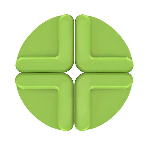 Non-Slip Silicone Cutting Board Mat Kitchen Chopping Block Stabilizer Pad Anti-Skid - Green - 1