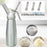 Aluminum Cream Whipper Dispenser for Coffee Cake Decorating 500ML Whipped Cream Maker (No FDA) - 4