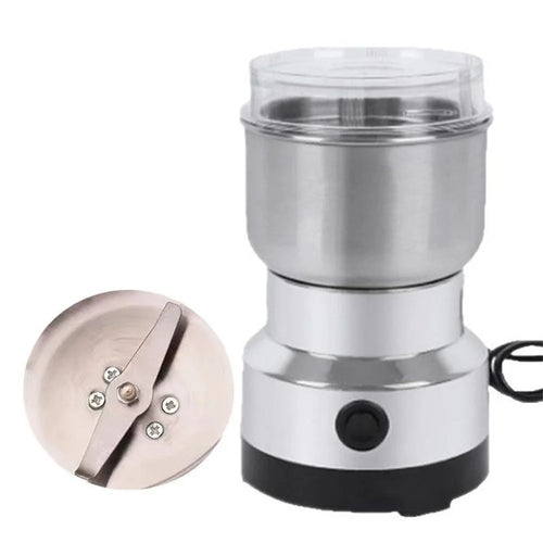 2 Blades 150KW Kitchen Electric Spice Mill 300ml Stainless Steel Coffee Grinder, EU Plug (FDA  /  LFGB  /  CE Certified) - 1