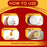 Egg Yolk Separator Kitchen Tool Easy Clean Plastic Egg White Divider Cooking Gadget (No FDA, BPA Free) - 6