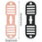 Reusable Silicone Pot Lid Holder Strap Pot Organization Lid Fixing Elastic Band - Pink - 6