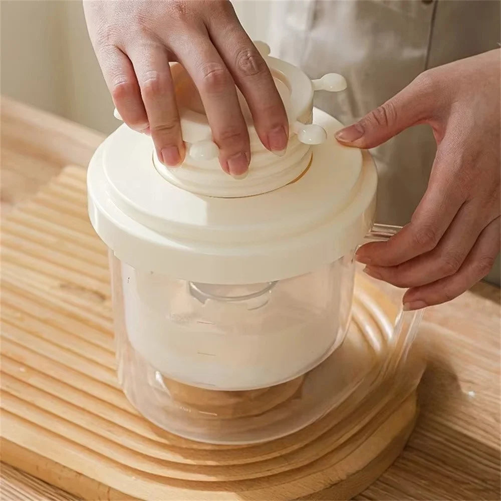 Yogurt Strainer for Homemade Cold Brew Whey Separator Filter Cheesecloth Yogurt Filtering (No FDA, BPA-Free) - Yellow - 3