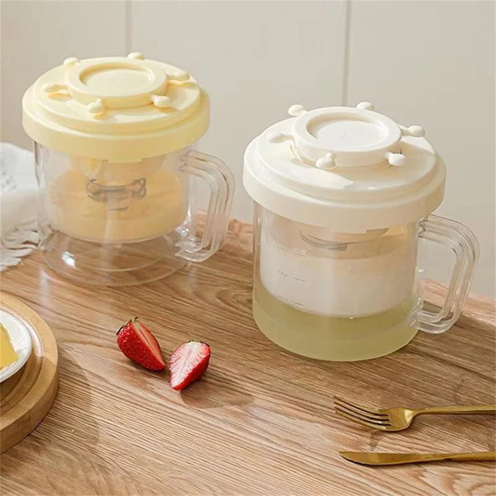 Yogurt Strainer for Homemade Cold Brew Whey Separator Filter Cheesecloth Yogurt Filtering (No FDA, BPA-Free) - Yellow - 6