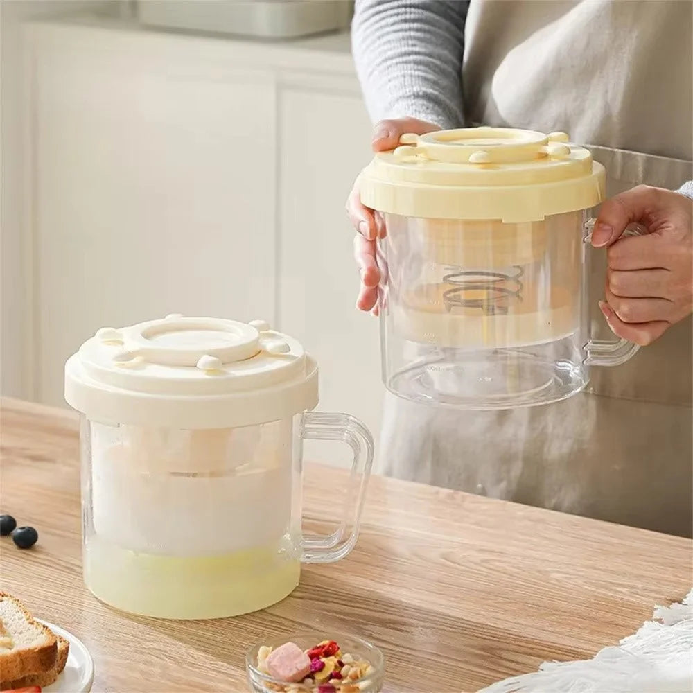 Yogurt Strainer for Homemade Cold Brew Whey Separator Filter Cheesecloth Yogurt Filtering (No FDA, BPA-Free) - Yellow - 7