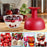 4-Hole Press Cherry Pitter Cross Pitting Column Fruit Stone Remover Strong Spring Auto-Rebound for Home (No FDA) - 5