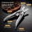 304 Stainless Steel Chestnut Clip Quick Opener Chestnut Shell Peeler Cracker Tool Kitchen Gadget (FCM Tested) - Silver - 5