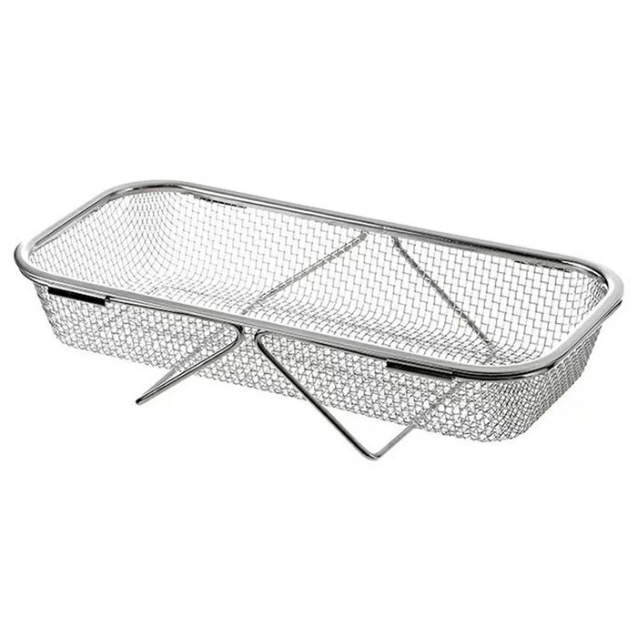 Large Size Kitchen Sink Hanging Drain Basket Stainless Steel Telescopic Washing Strainer for Vegetable Fruit - 2