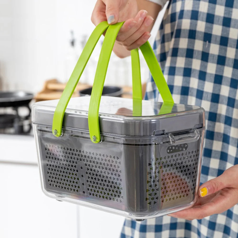 22 in 1 Kitchen Multifunctional Vegetable Chopper Cutter Fruit Slicer Grater Shredders Drain Basket (BPA Free, FDA Certified) - 2