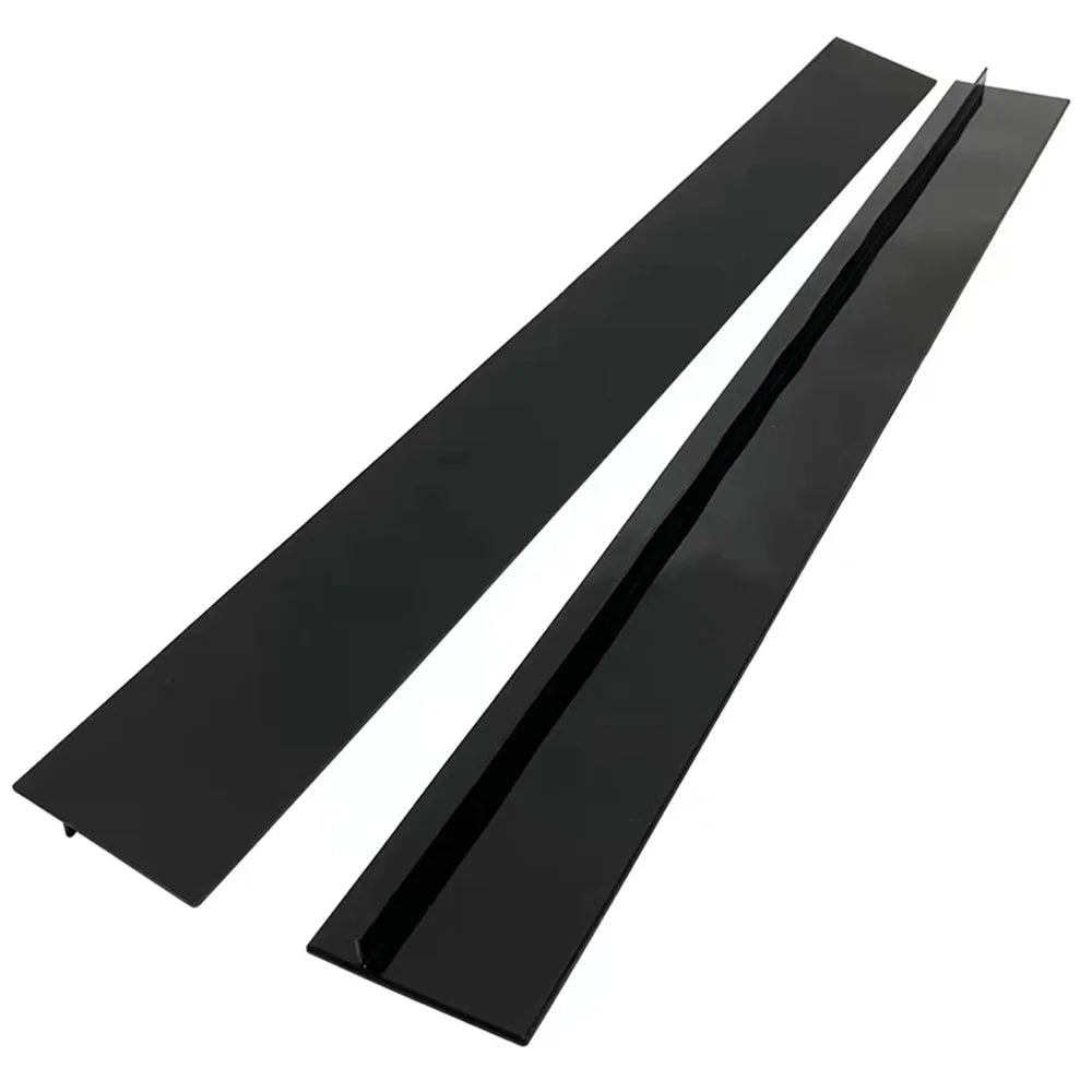 1Pc 21-inch Stove Gap Cover Anti-stain Cooker Gap Filler Fiberglass Cloth Kitchen Stovetop Protector - Black - 1